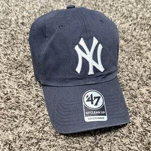 47 Brand Dark Blue Cap with NY Emblem